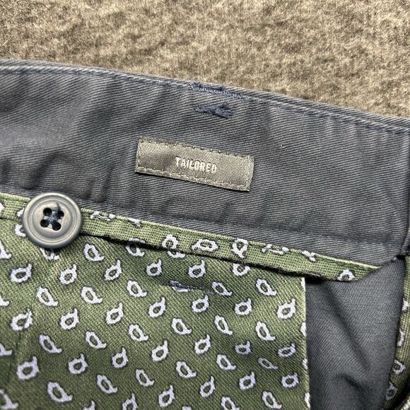 Bonobos Pants‎ Mens Chino Straight Athletic Fit Size 38X28 Blue Flat Front - Picture 6 of 8